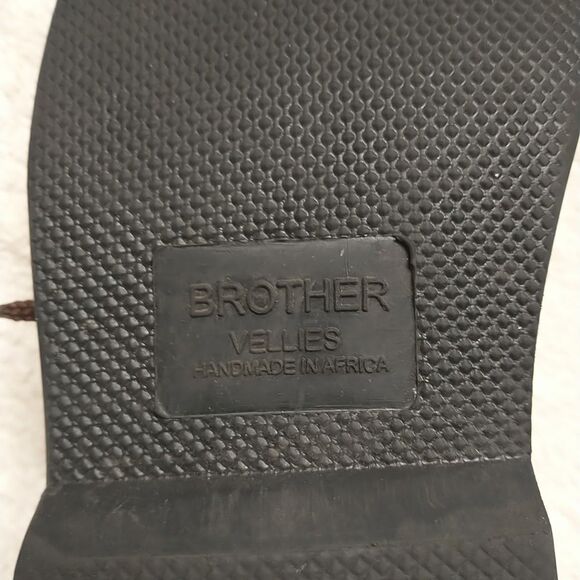 Brother Vellies Unisex UK4 Brown Erongo Suede Chukka Boots Desert Shoes Lace Up - Picture 8 of 13